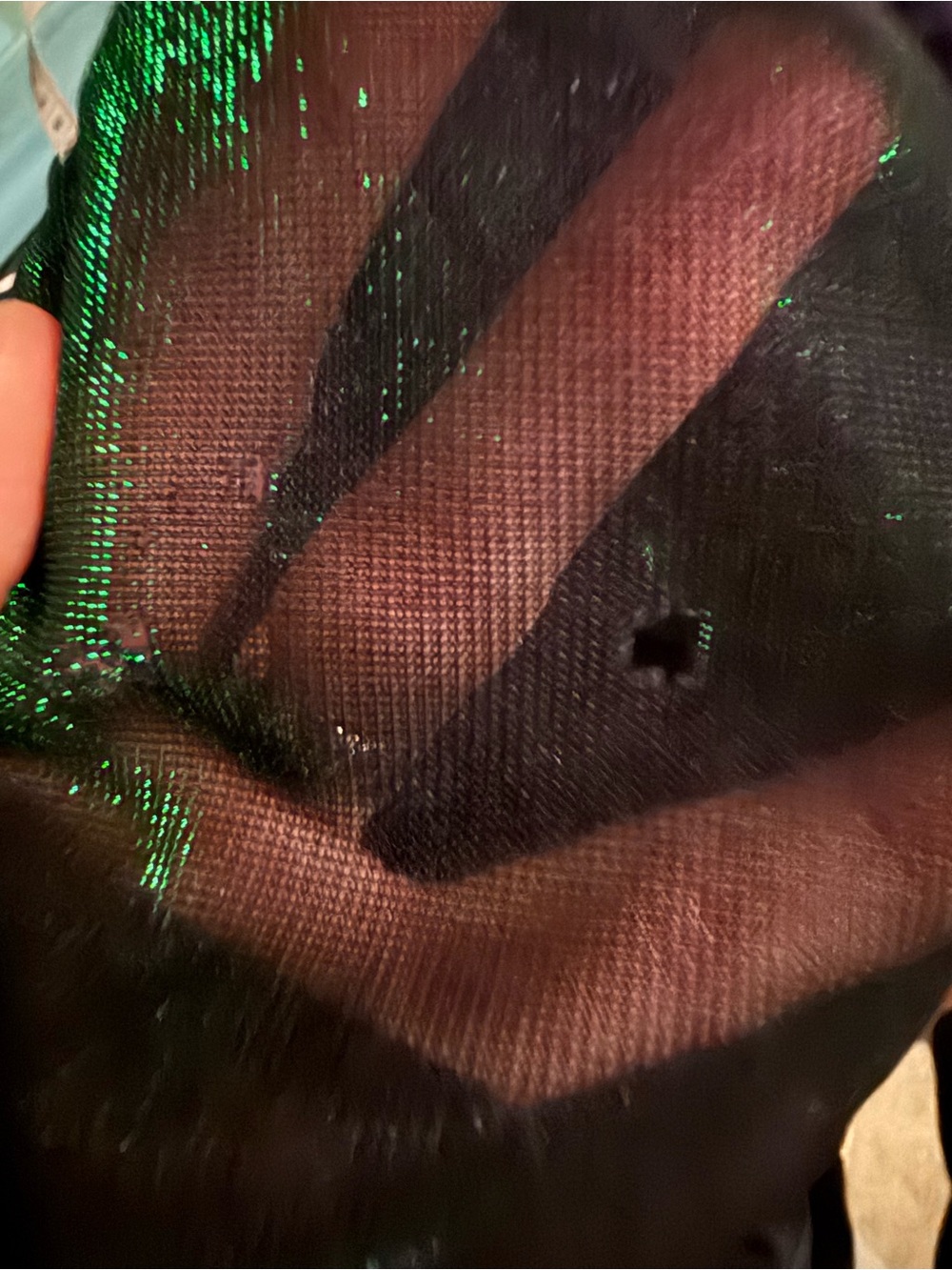 Y2K Vintage Blondie and Me | Iridescent Halter Gown - Picture 6 of 7